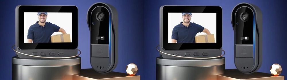 Bezprzewodowy wideodomofon Video Doorbell 4.3 cala HD
