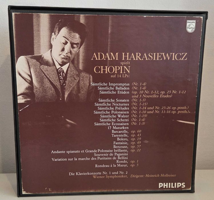 Winyl Fryderyk Chopin Adam Harasiewicz BOX 14 LP!