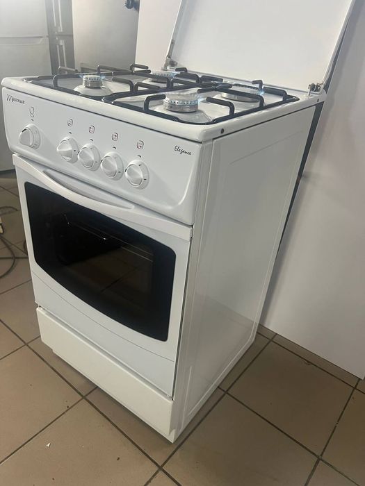Плита газова з духовкою Газовою Mastercook Eleganse