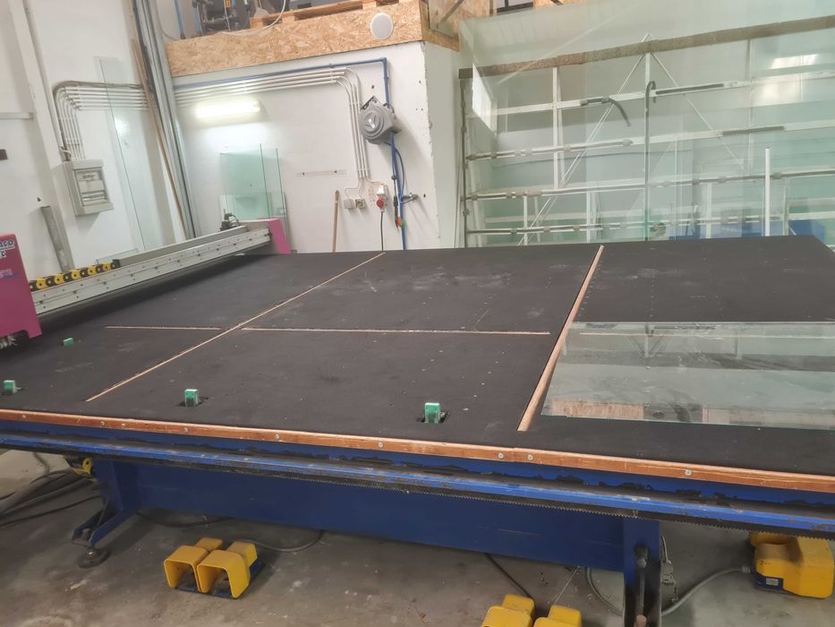 Mesa vidro para chapa de 2550x3210