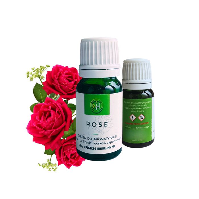 Olejek zapachowy do wosku świec różany ROSE 10 ml