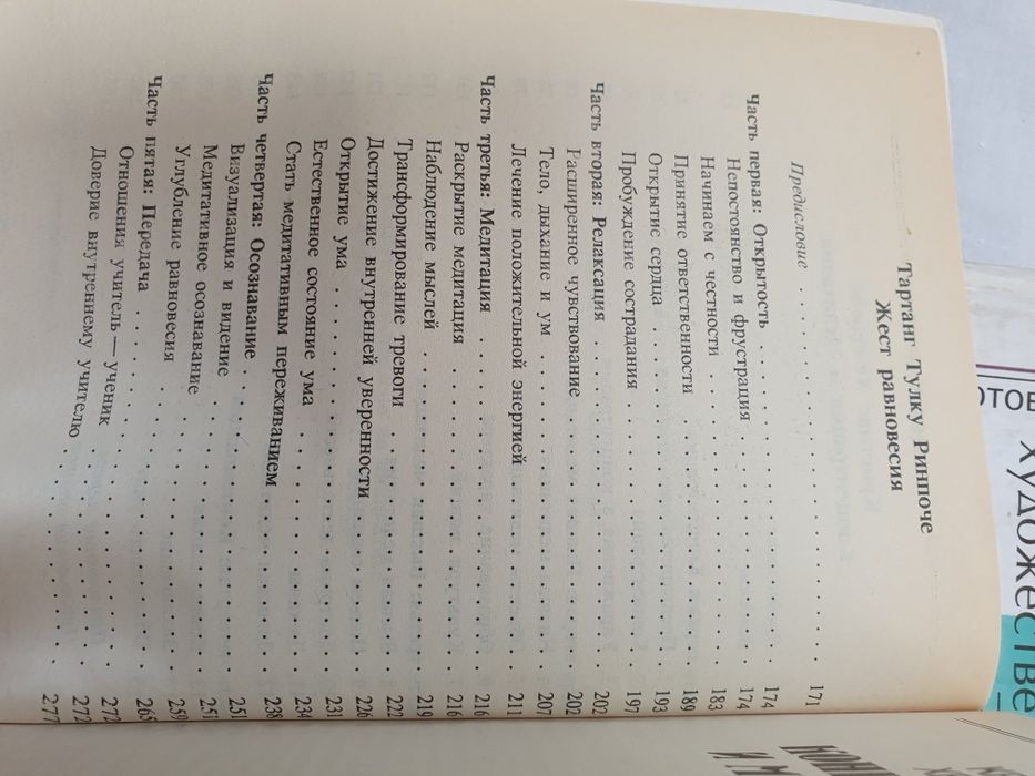 Концентрация и медитация. Жест равновесия. Хемфрейс Ринпоче