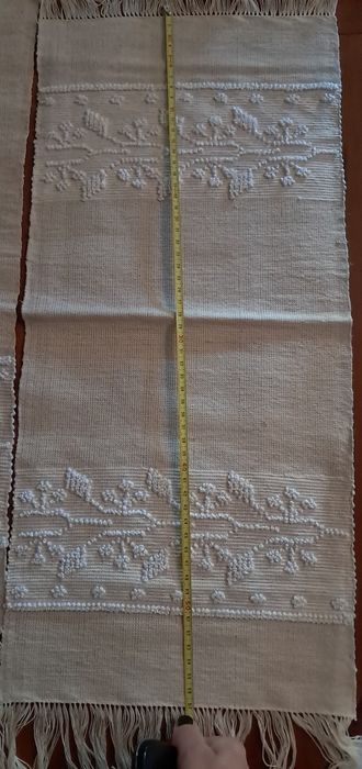 Conjunto de Panos de linho bordados