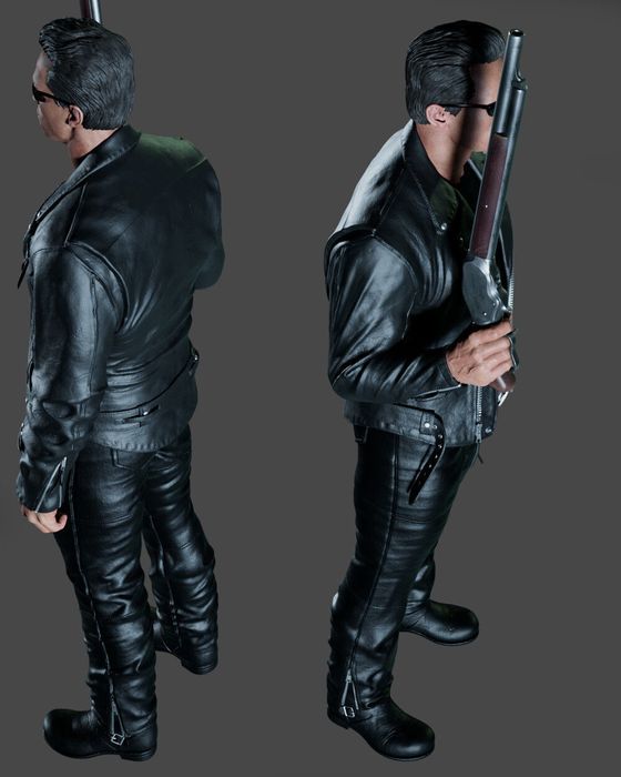 Figurka 3D  Terminator– Fan Art, druk 16K