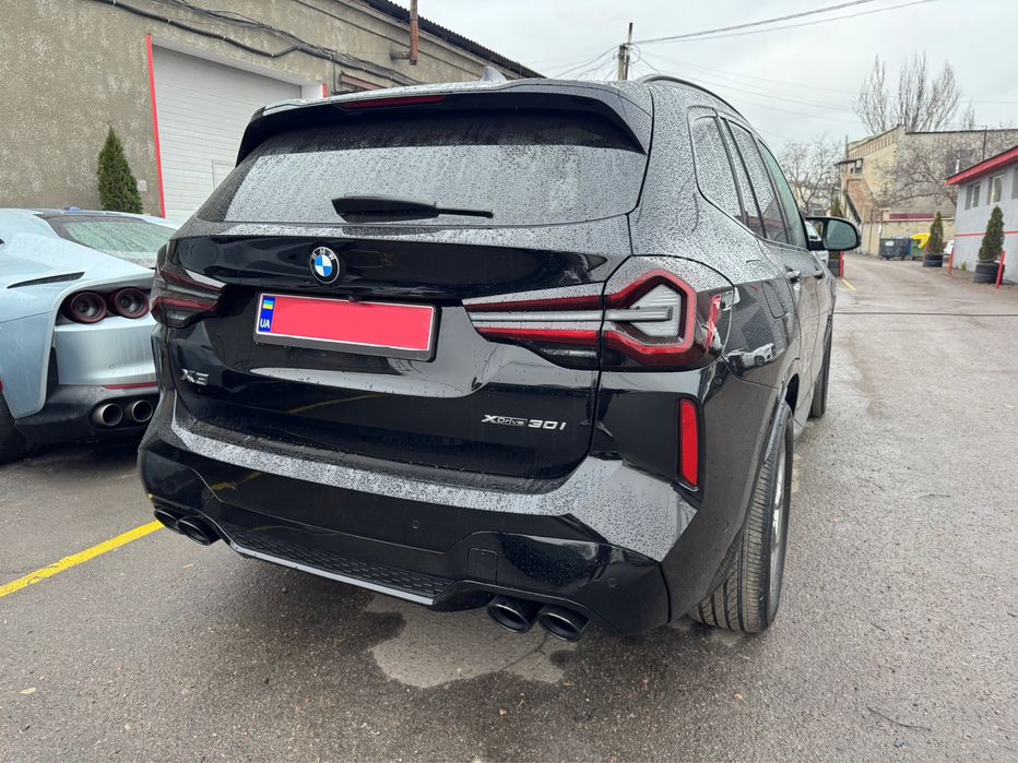 Рестайлинг X3M 2023+ для BMW X3 G01 F97 2018-2022 Обвес Фары бампер
