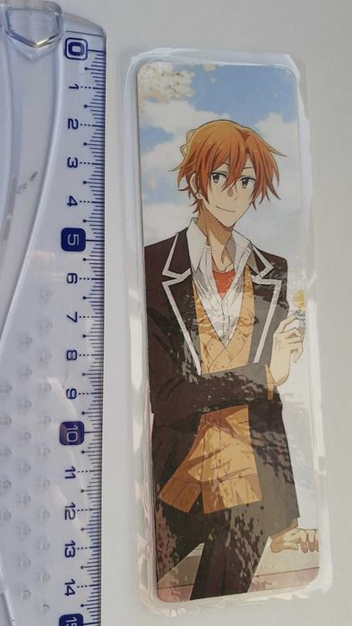 Marcador de livros e ímanes laminados anime Sasaki to Miyano BL yaoi