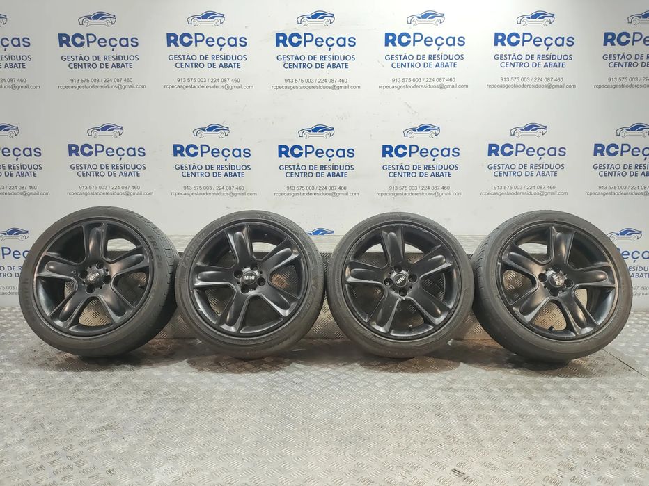 Conjunto de jantes 17 originais BBS 4474 Mini Cooper S R56 7J ET48