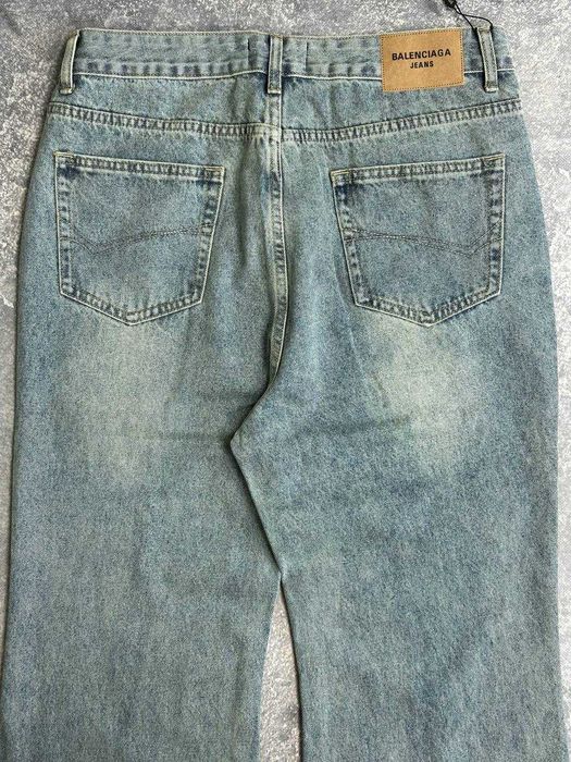 BALENCIAGA flared faded washed jeans джинси клеш кльош джинсы archive