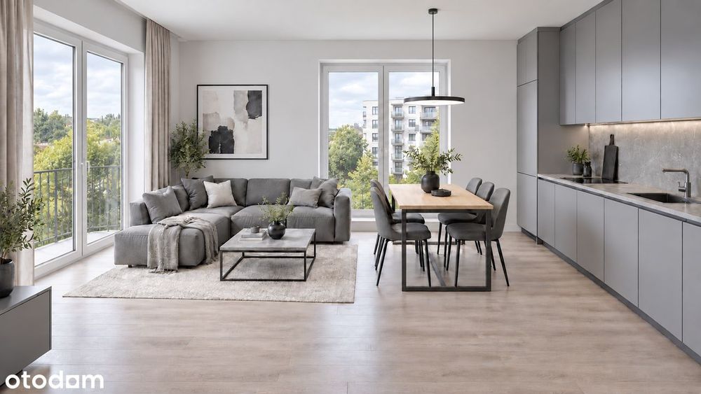 RABAT! | Przestronne 3 pokoje | Balkon | WINOGRADY