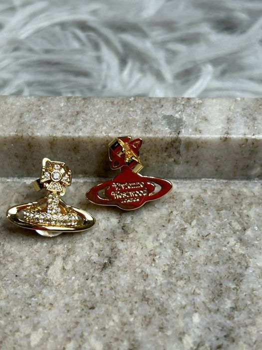 Vivienne Westwood Ladies Sorada Gold Earrings сережки серьги