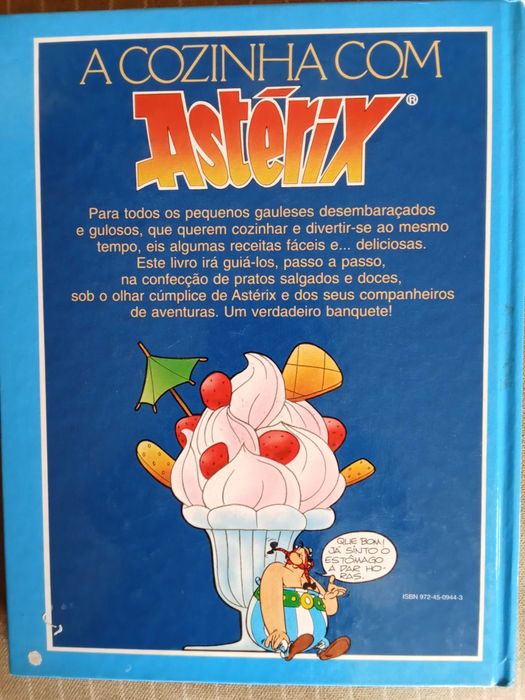 A cozinha com Astérix para pequenos gauleses
