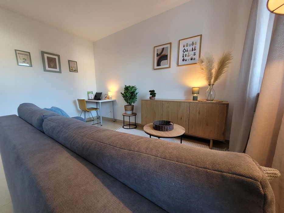 Od zaraz- Ruczaj, Chmieleniec- Cicha kawalerka 36m2 z balkonem/ Available now: cozy and quiet apartment 36m2