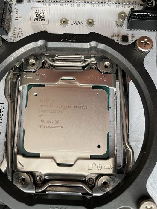 Набір для ПК 2011 3 плата Jieshuo X99-JS11 xeon e5 2698b v3 32GB