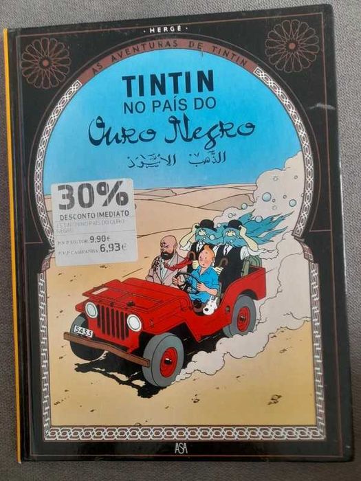 Vendo 4 livros da coleção "As Aventuras de Tintin"