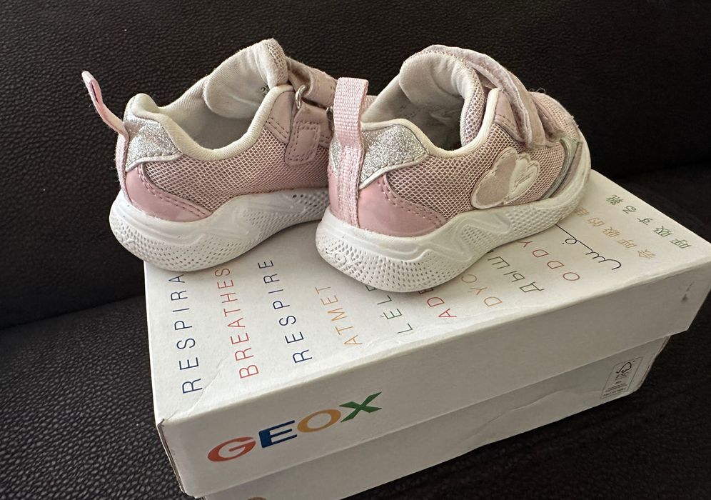 Sapatilhas Rosa Geox Nº 20/21