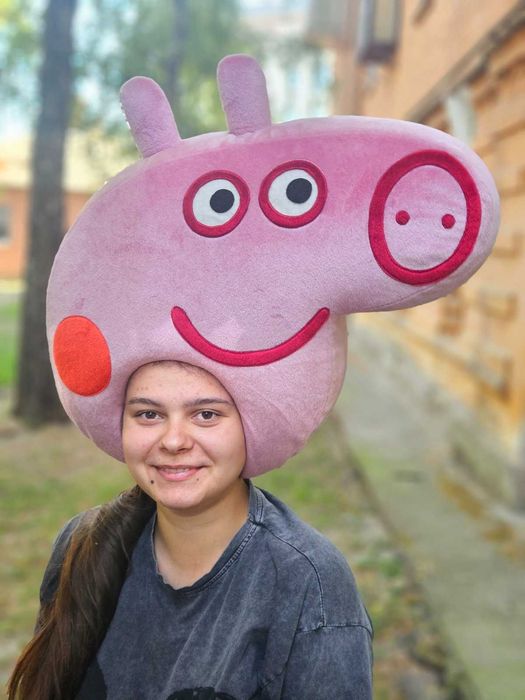 Головгий убір свинки Пеппи