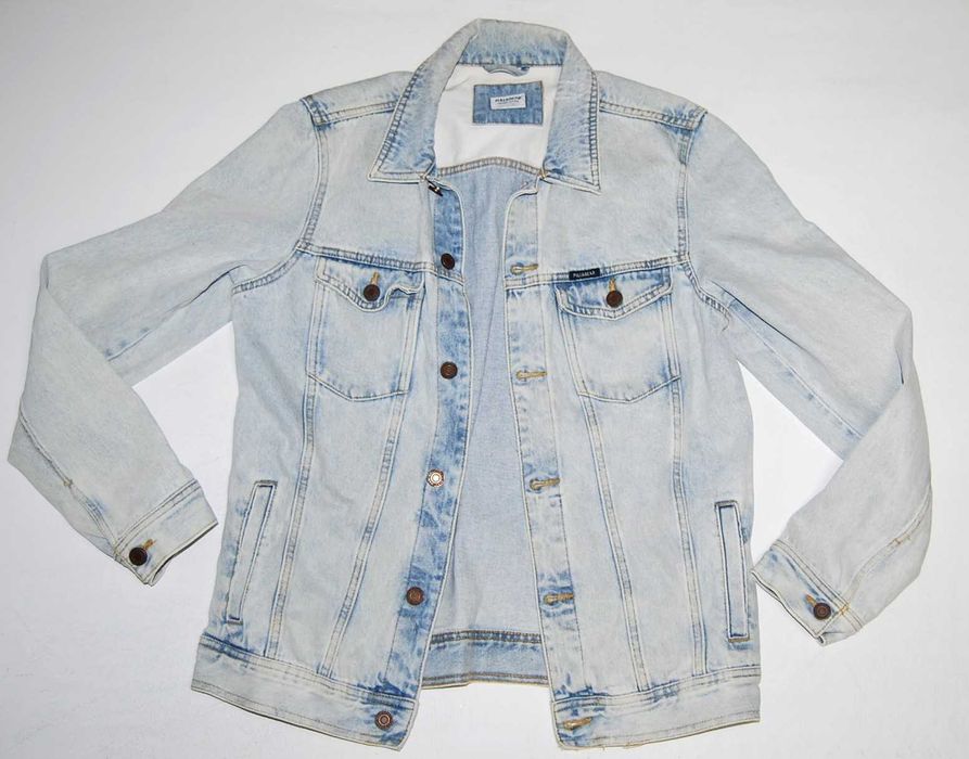 PULL and BEAR ROZ. M/L kurtka męska jeans katana