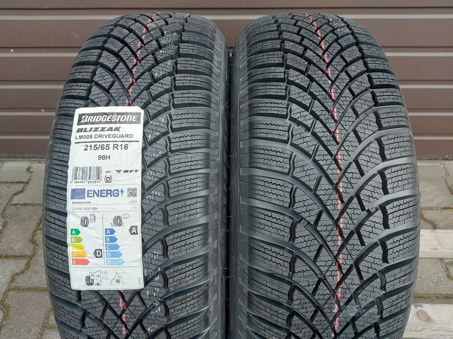 Nowe Opony Para 215.65R16 98H Bridgestone Blizzak LM005 RFT RUN-FLAT SUV / 4x4