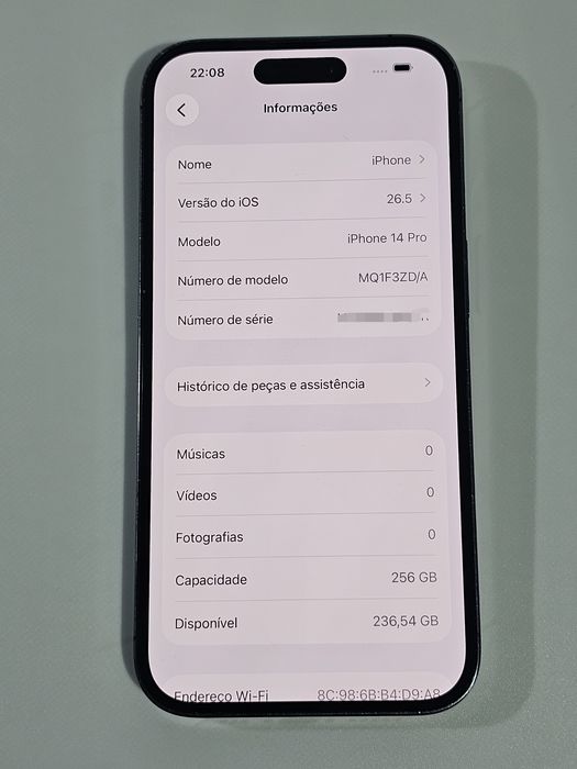 iPhone 14 Pro 256 GB – Bom Estado
.