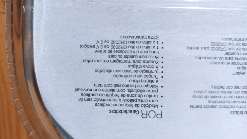 Cardio frequencímetro - novo