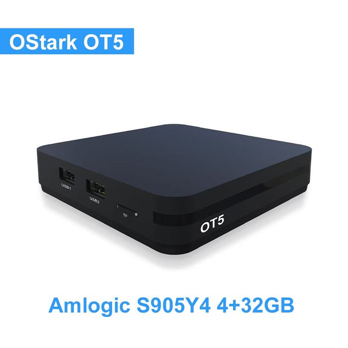 Ostark OT5 TV Box 4K Amlogic S905Y4 4GB 32GB WiFi 5G AV1 Android 11.0