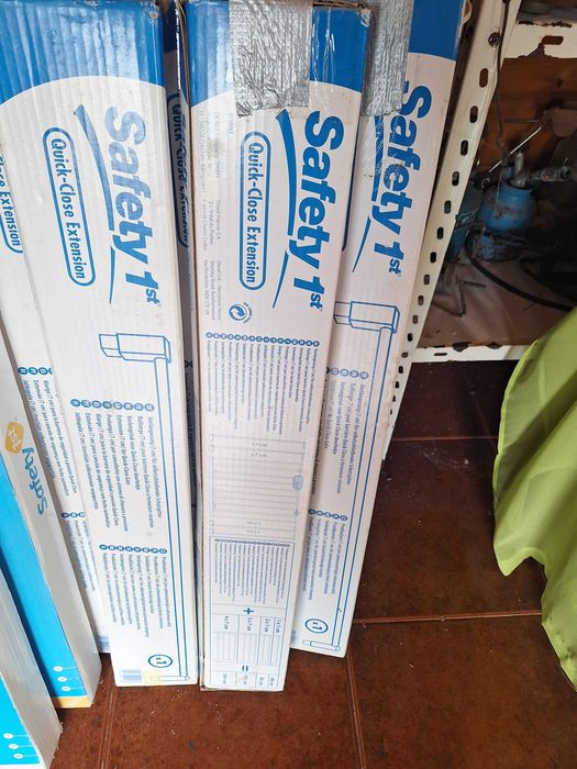 Cancela de protecção escadas