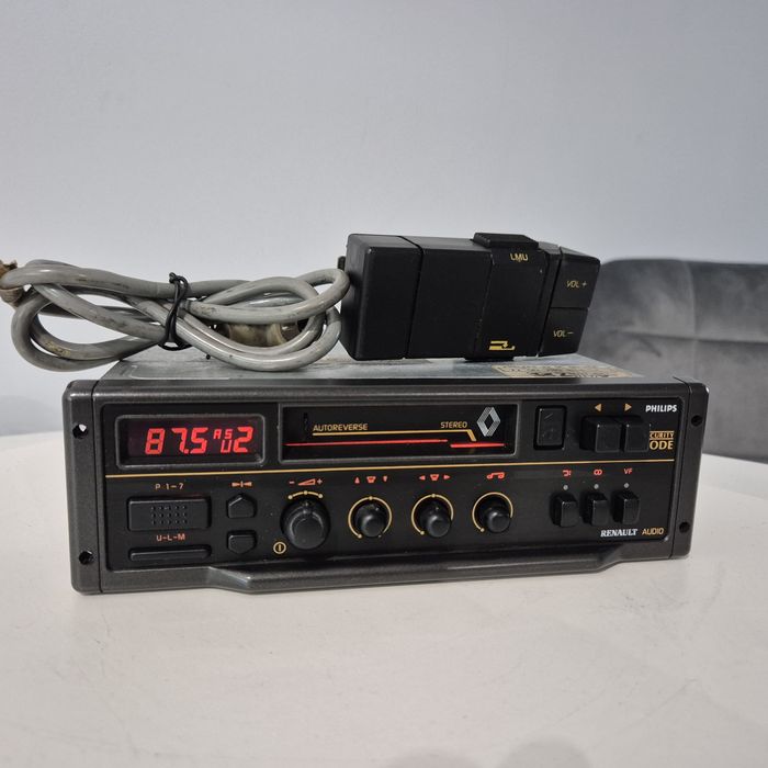 Unikatowe radio Renault Audio Philips + sterowanie joystick !! Legenda !!