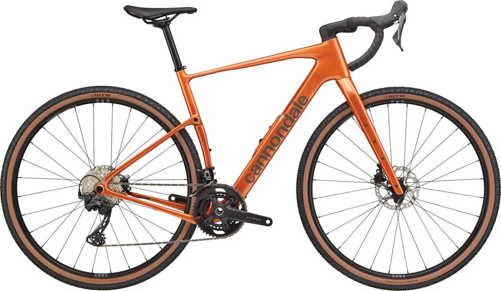 Rower gravelowy Cannondale Topstone Carbon 3 GRX - 2x model 2026 color orange - Rozmiar 56
