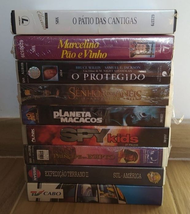 Filmes VHS novos