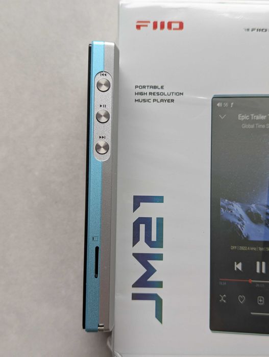 Аудіоплеєр FiiO JM21 3/32 гб sky blue, блакитний