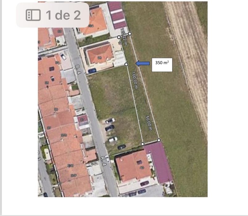 Dois  excelentes lotes a 3 minutos do centro da Póvioa de Varzim