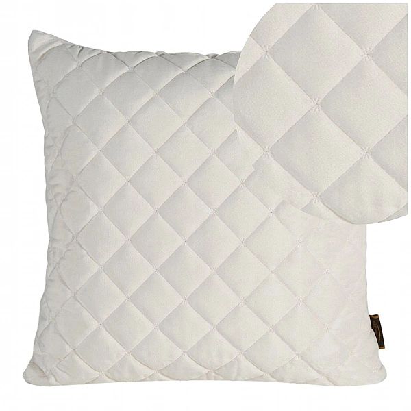 Poszewka na Poduszkę Dekoracyjna Welurowa Pikowana 45x45 RIA1
