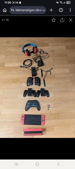 Nintendo Switch OLED Mario Red Edition