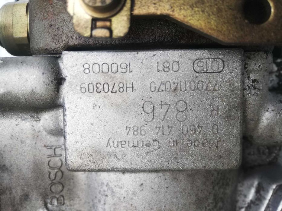 Bomba Injetora Bosch Volvo V40 Ano 1999 DIESEL 1.9 DCI