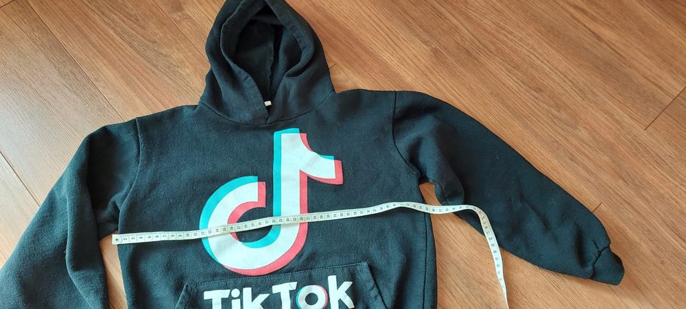 Bluza tik tok czarna