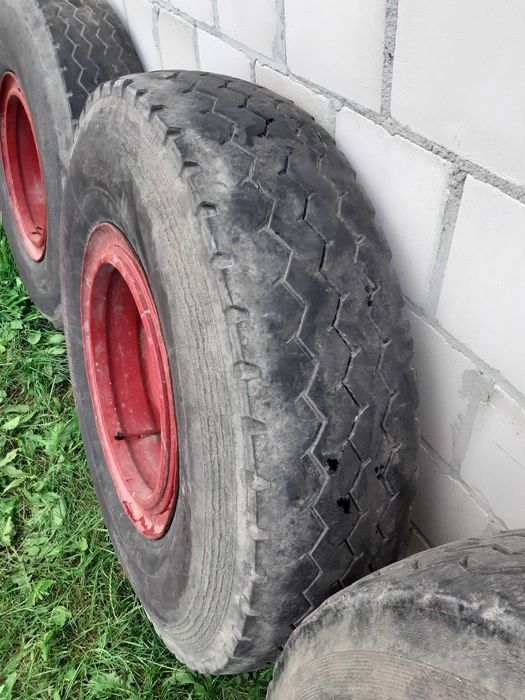 Koła felgi opony 12.00 R20 przyczepa HL 8011