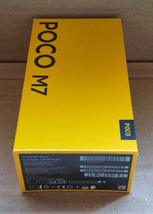 Xiaomi Poco M7 6/128ГБ NFC Глобальна версія 7000мАг Новий OLX доставка