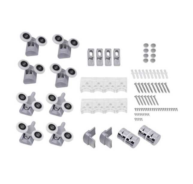 Душова кабіна 90x90, квадратна, скло Frost 4 мм + Душовий піддон