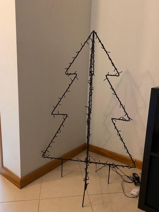 Árvore de Natal com luz