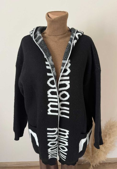 długi sweter kardigan tunika płaszczyk Minouu