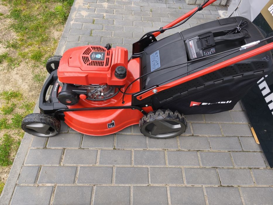 Kosiarka spalinowa odpalana z przycisku Einhell GC-PM 51/3 S HW-E Li gratis