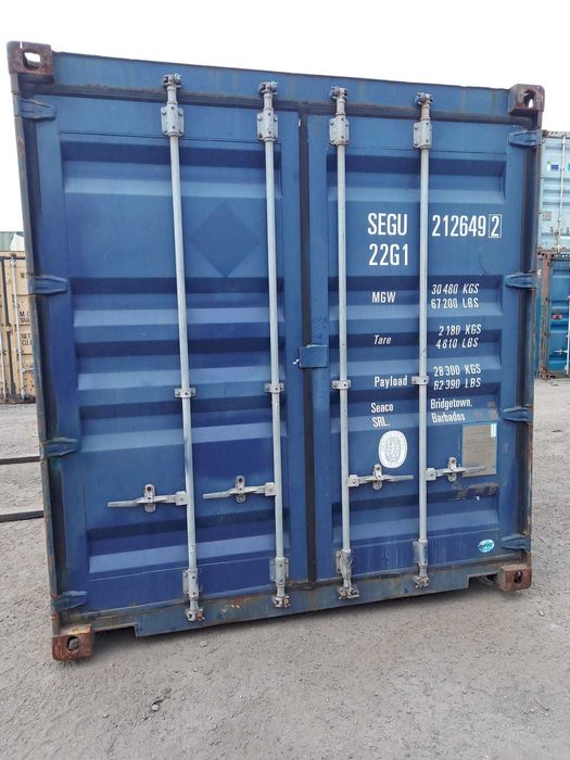 Kontener morski używany 20'DC, 6 metrów, sprawny i szczelny, magazyn