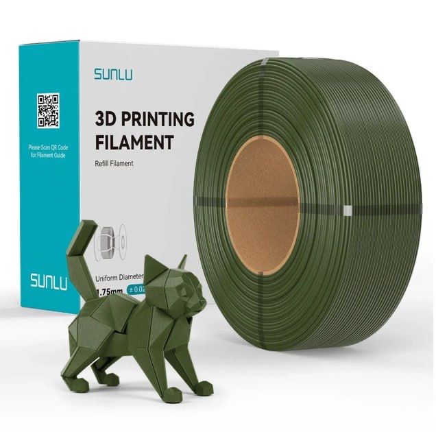 SUNLU PETG Refill 1кг пластик для 3D принтеру