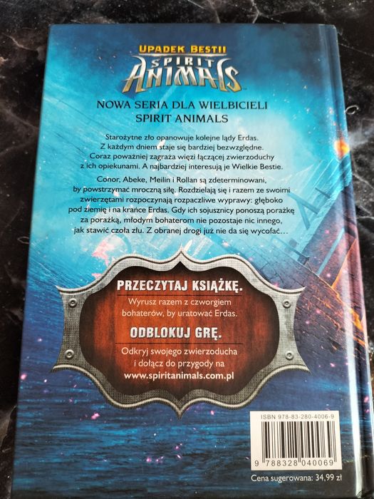 Spirit Animals Upadek Bestii tom 2 Spalona ziemia, Victoria Schwab