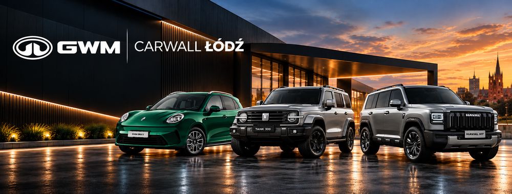 GWM CarWall Łódź top banner