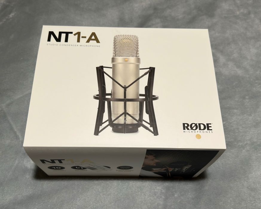 Zestaw RODE - NT1-A KIT (mikrofon, pokrowiec, kabel, kosz, pop-filter)
