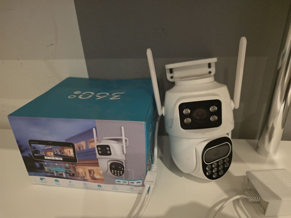 Kamera  Wifi dwa obiektywy śledzenie zoom