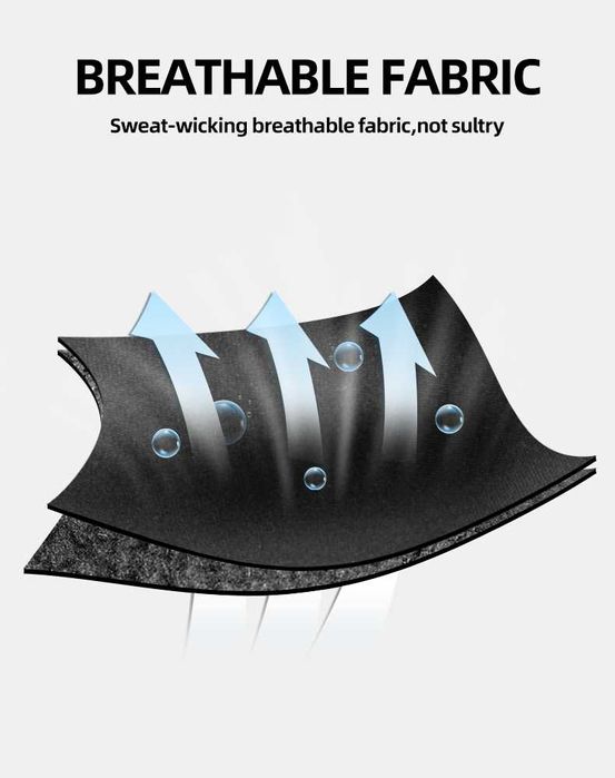 Тепла балаклава Rockbros лижна маска сноуборд підшоломник флісовий