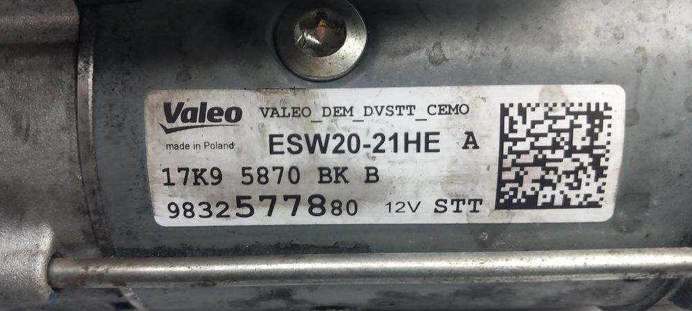 Motor de arranque CITROËN Berlingo (K9)