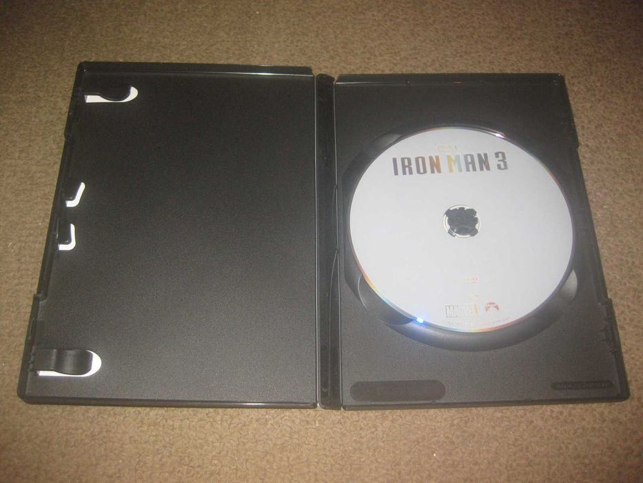 DVD "Homem de Ferro 3" com Robert Downey Jr.